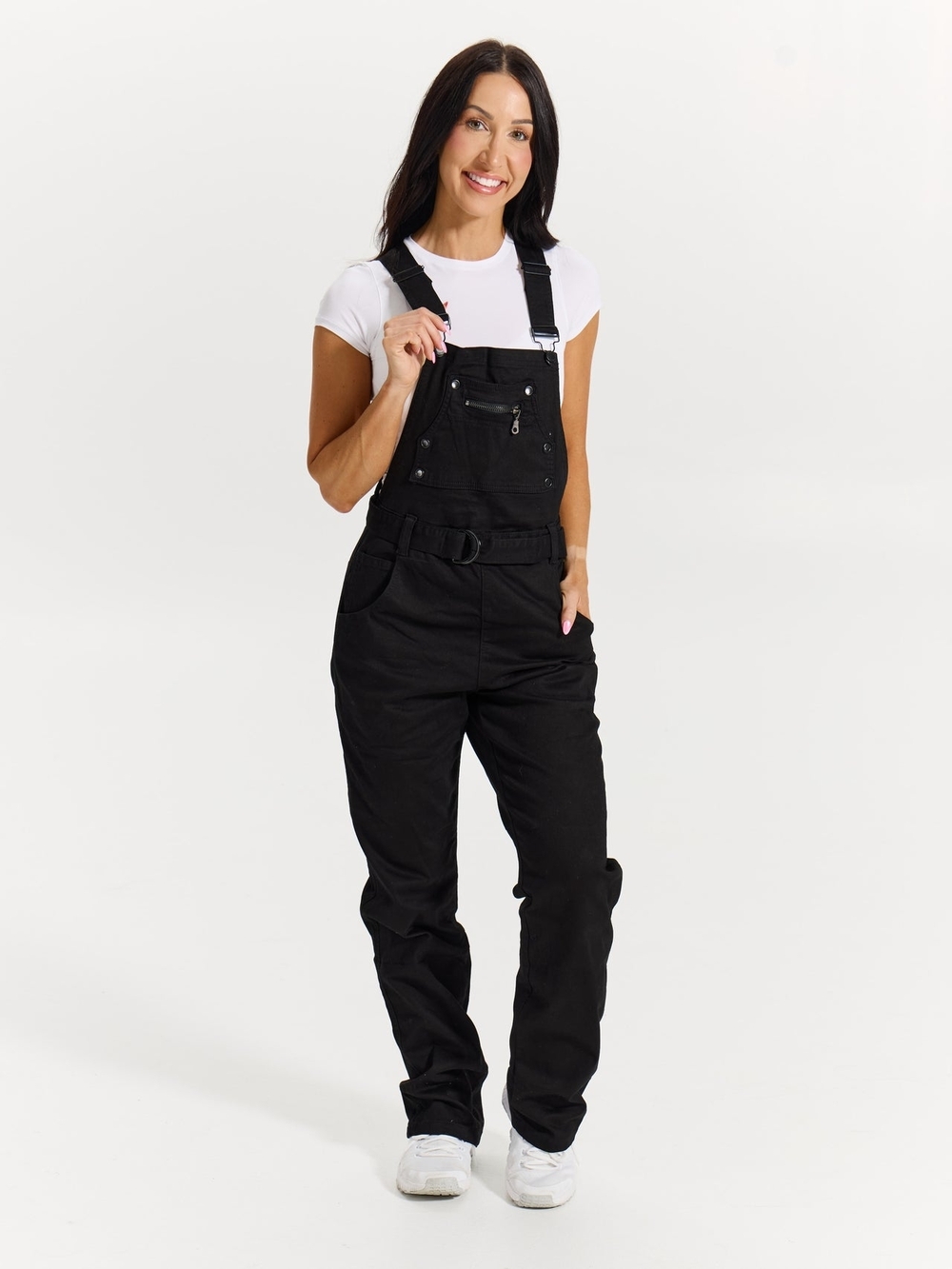 Buffbunny Over It Alls denim coveralls XXL Short - New